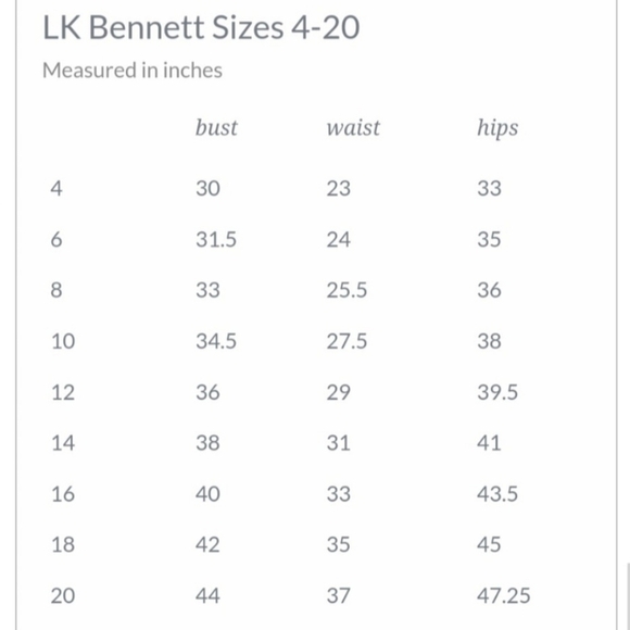 L.K. Bennett Printed Andrea Midi Dress, Size 14 - Picture 12 of 12